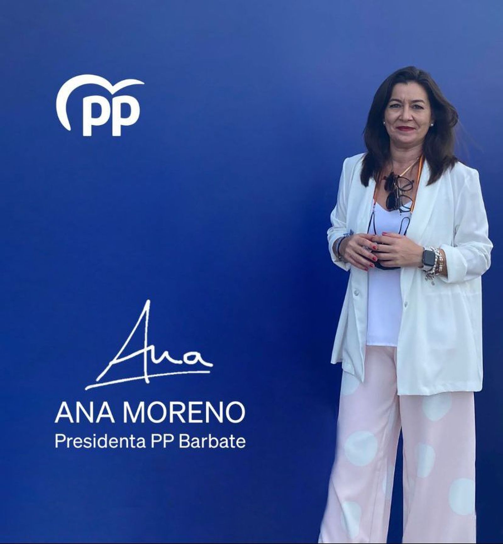 Ana Moreno se estrenará este año como candidata del PP a la Alcaldía de Barbate.