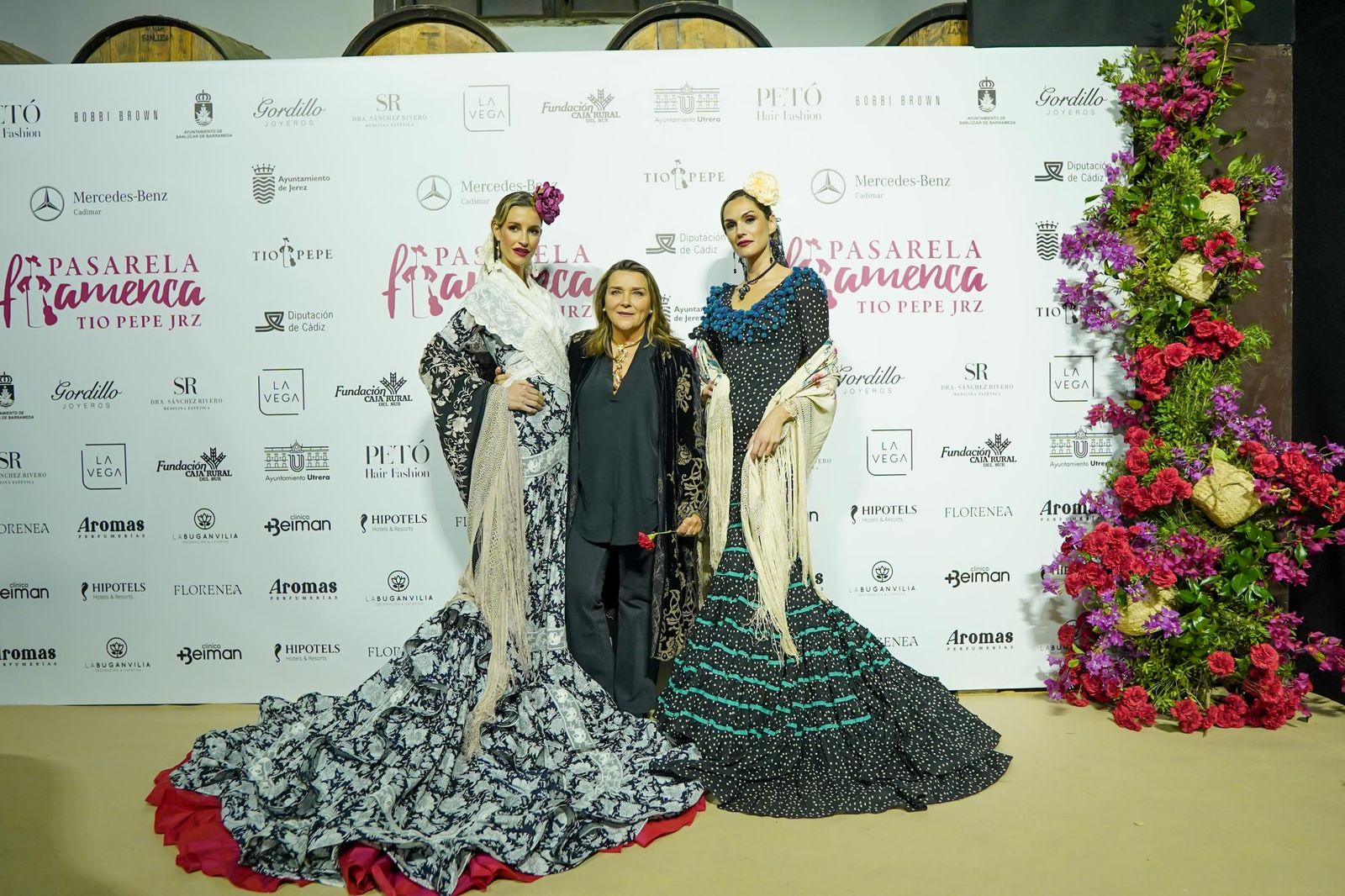 Desfile de Delia Flamenca Pol Núñez en la Pasarela Flamenca Tío Pepe Jerez 2024