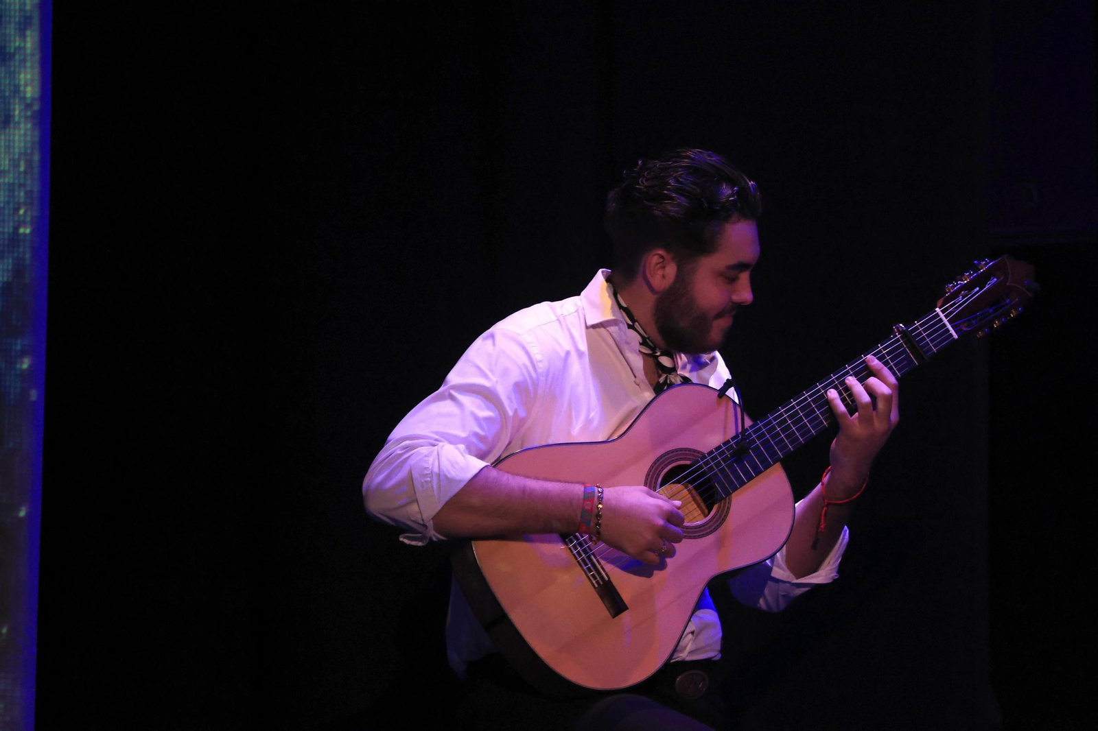 Fotos de la Navidad flamenca en San Roque con el espectáculo "Farrucos y Fernández"