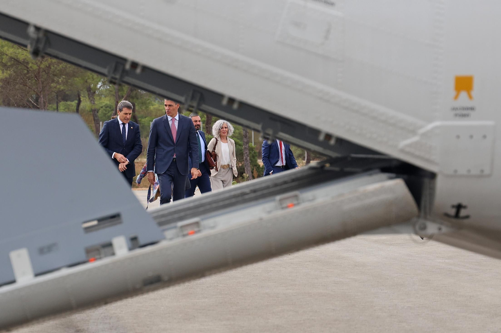 Imágenes de la inauguración del CEUS por Pedro Sánchez en Moguer