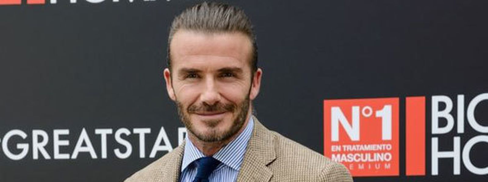 David Beckham durante su visita a Madrid. / AGENCIAS