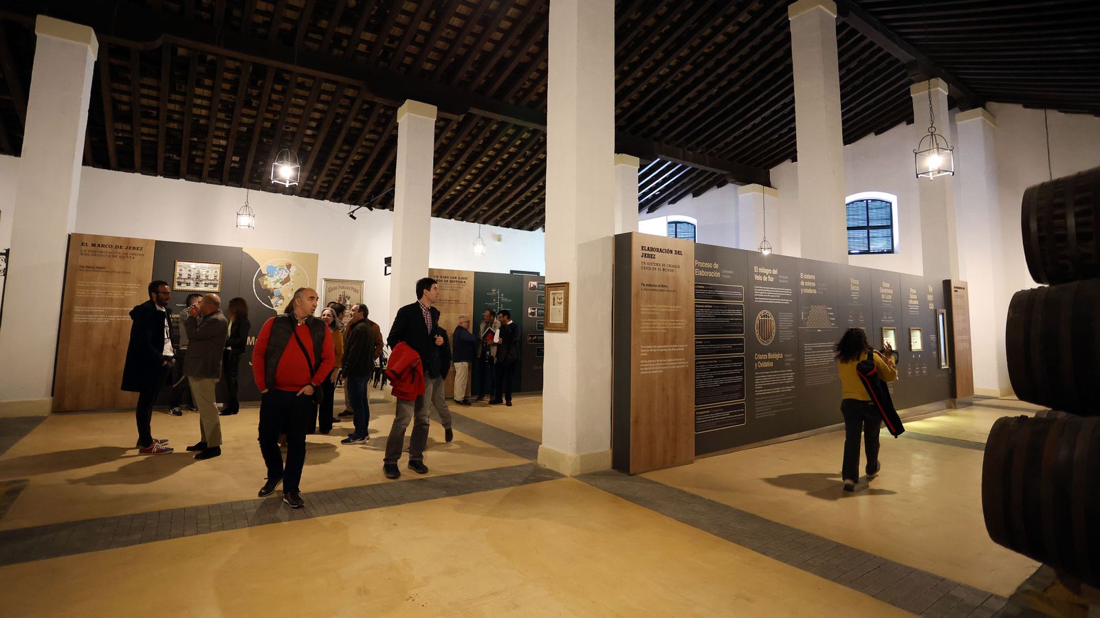 Presentación de los vinos VORS de Cayetano del Pino en Jerez