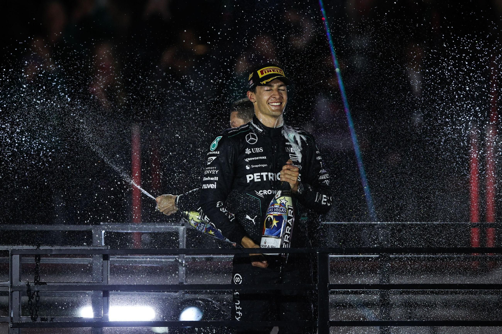 Las fotos del título mundial de Verstappen en Las Vegas