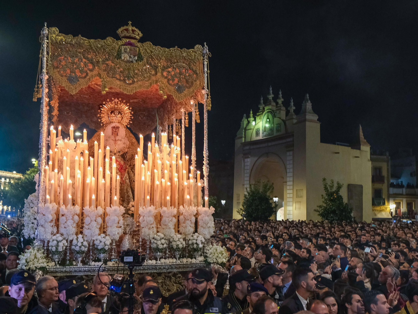 Imágenes del traslado de la Macarena a la Catedral