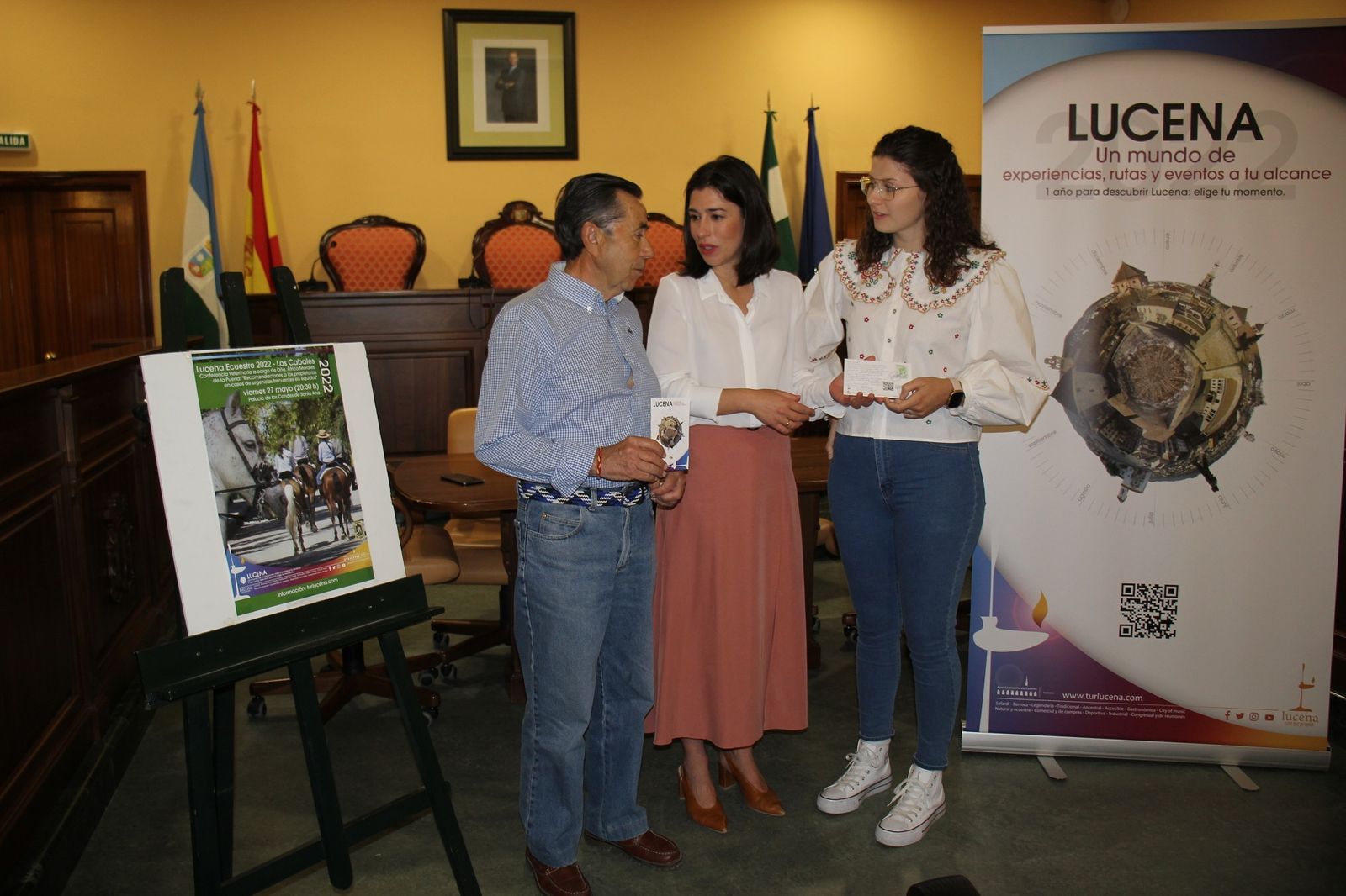 Presentación del programa Lucena Ecuestre.