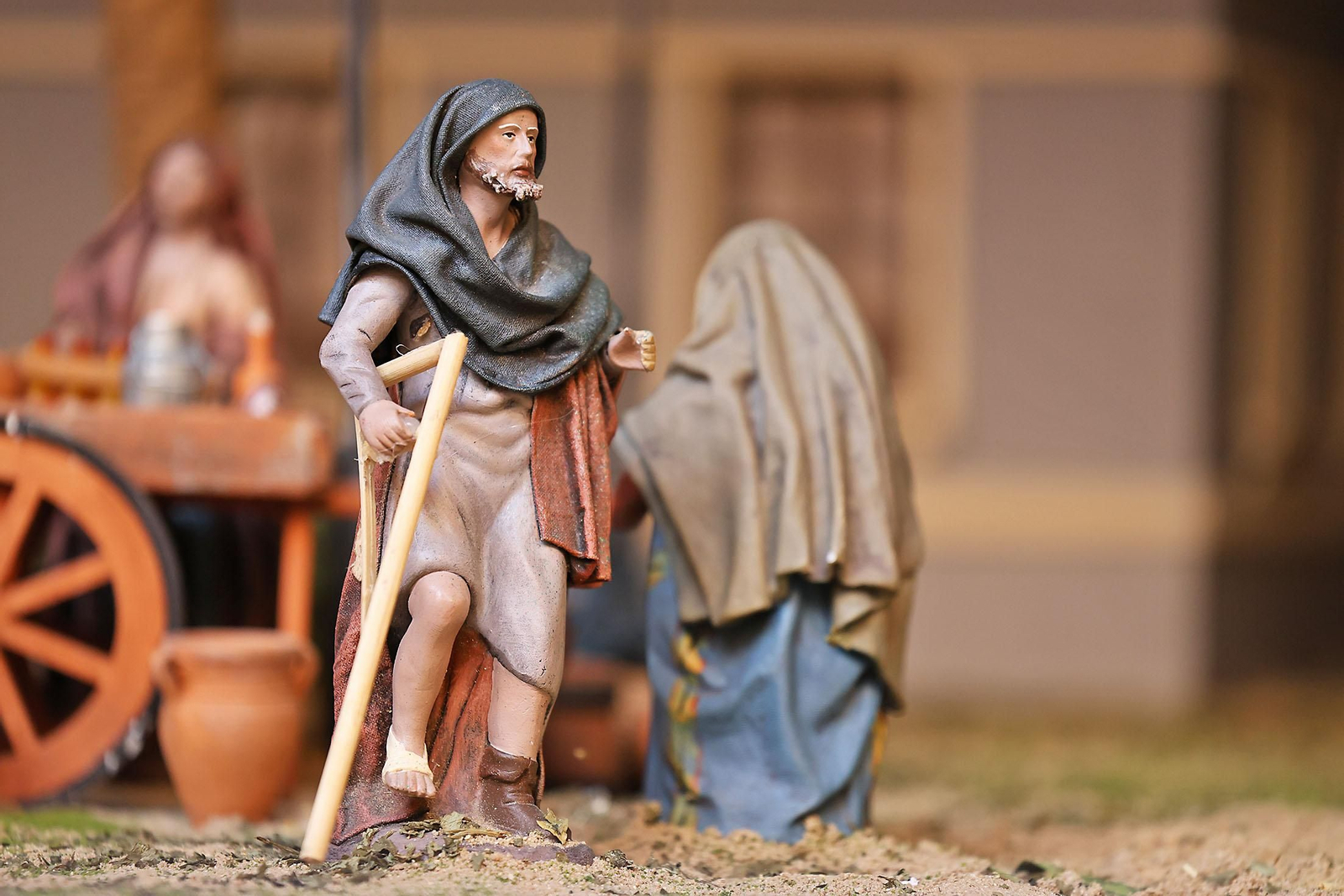 Imágenes de la inauguración del Belén del Ayuntamiento de Huelva