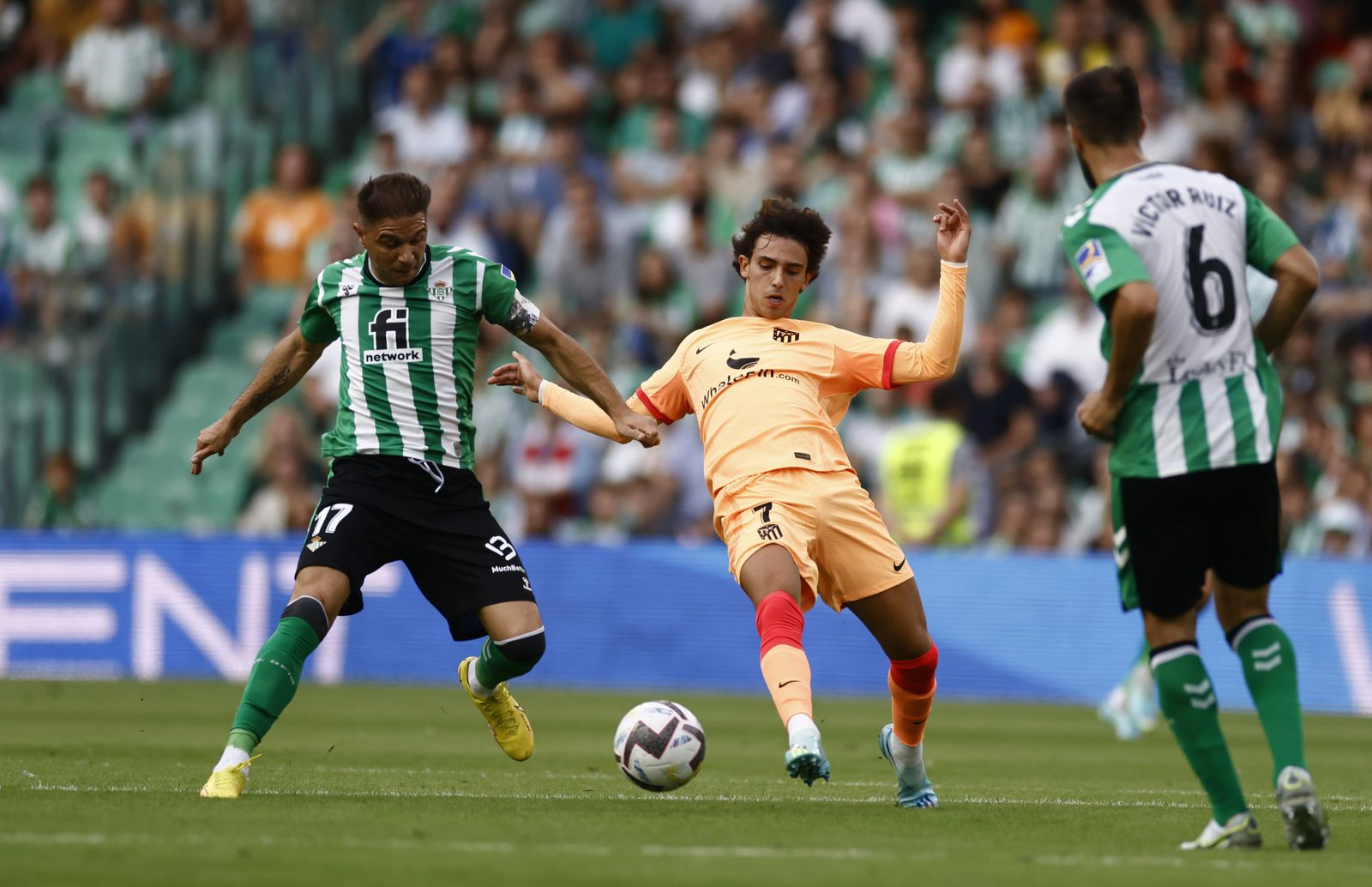 Las imágenes del Betis-Atlético de Madrid