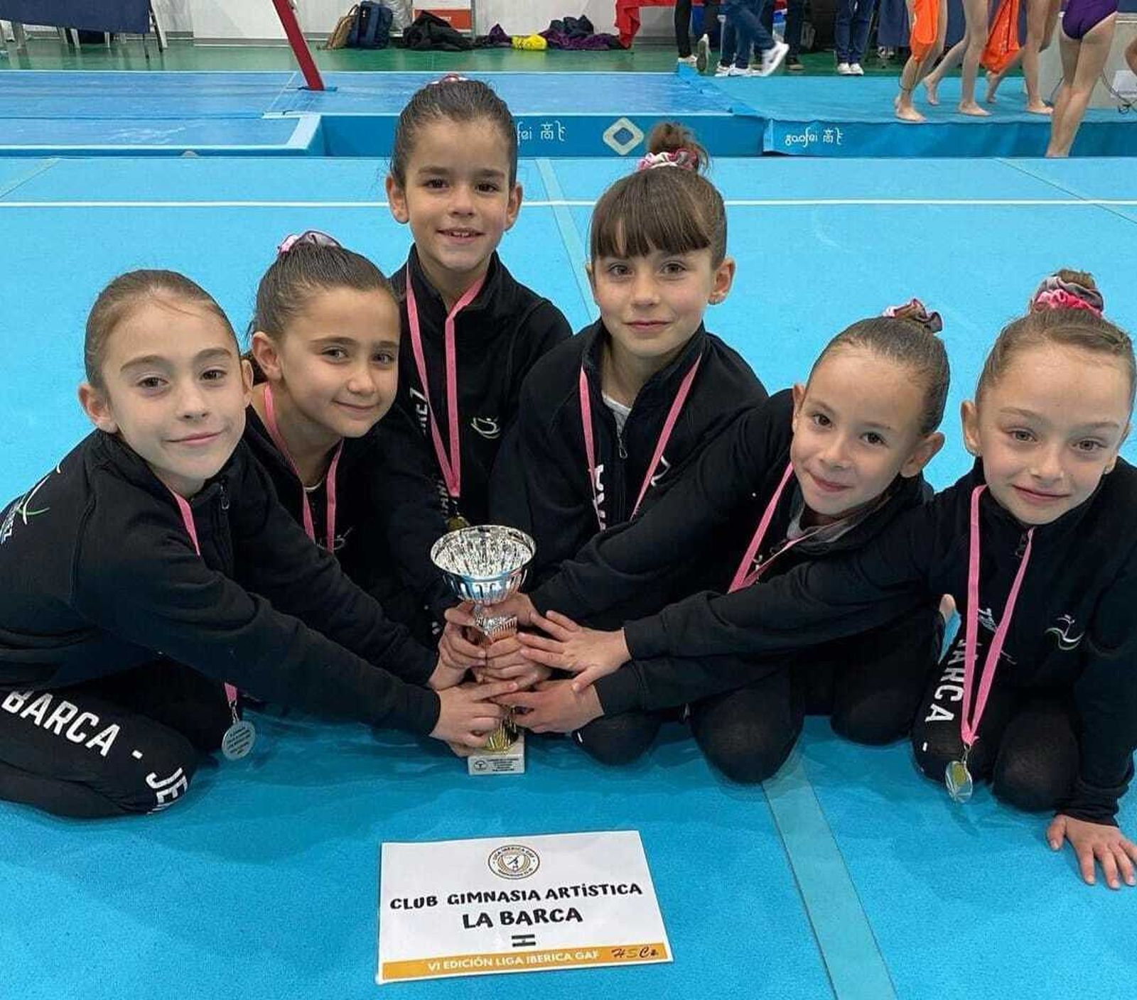 'Las Torbellinas', del Club La Barca-Jerez, han terminado segundas en Onda.