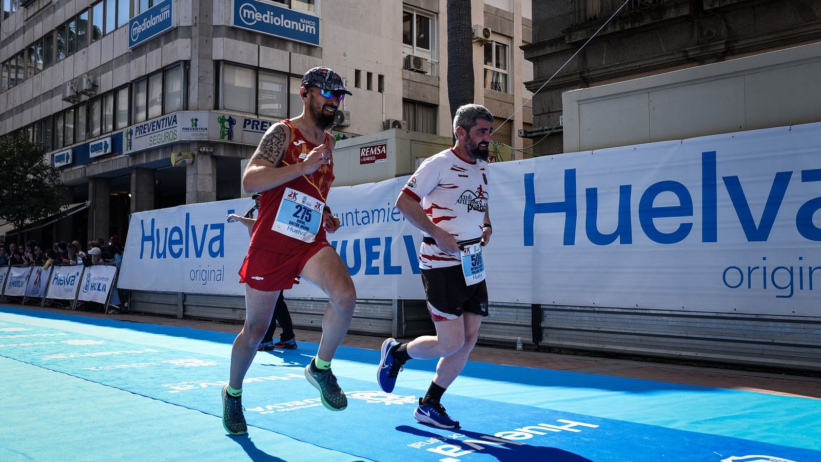 La última edición de la 21K Ciudad de Huelva, en marzo de 2023.