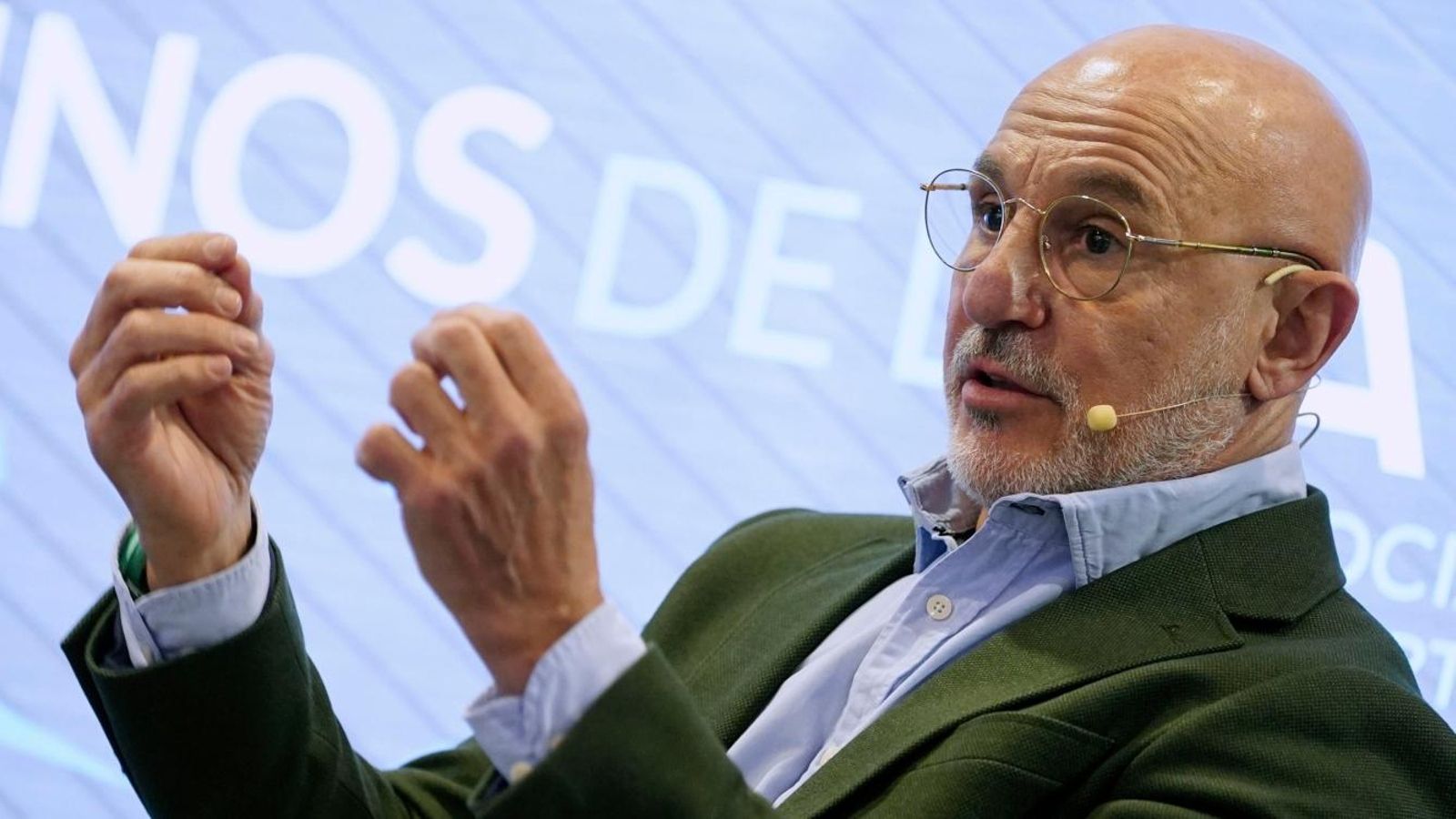 El seleccionador da una charla en tierras vallisoletanas. El seleccionador da una charla en tierras vallisoletanas.
