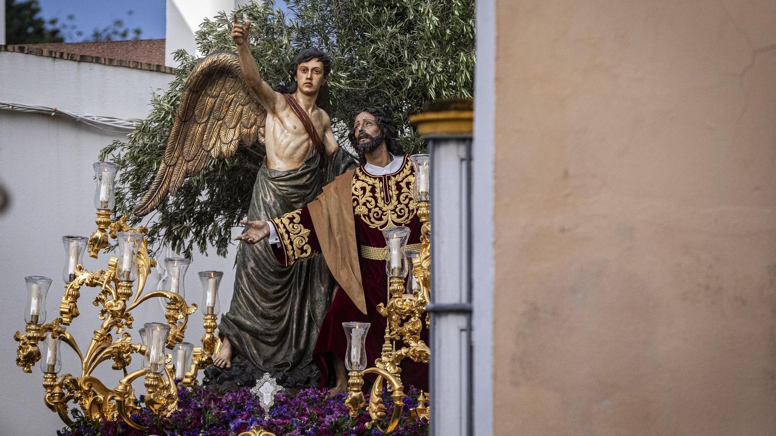 En imágenes, El Huerto de San Fernando fue la única hermandad del Martes Santo