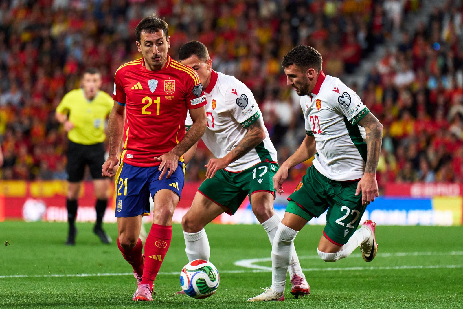 Las mejores fotos del España-Bulgaria