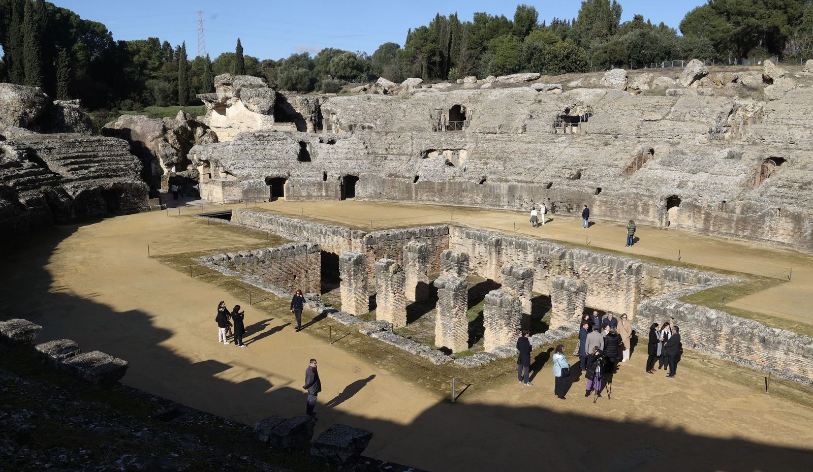 El anfiteatro romano de Itálica