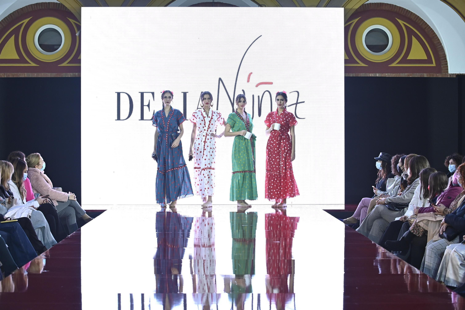 El desfile de Pol Núñez en Pasarela Huelva Flamenca 2022, todas las fotos