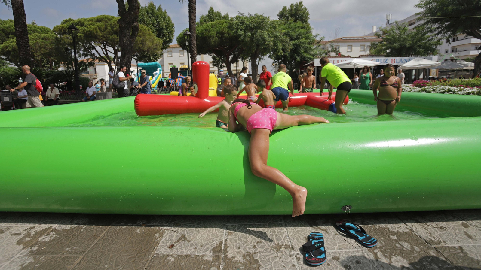 Fotos de la Fiesta del Agua en San Roque
