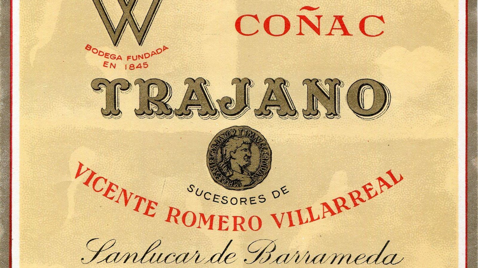 Coñac Trajano.