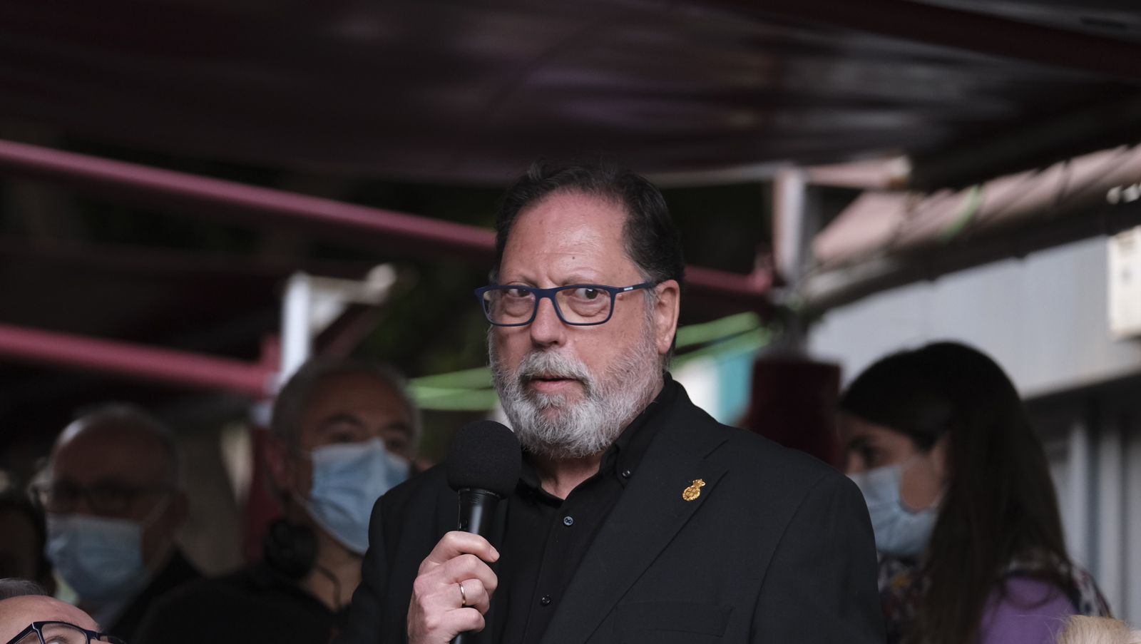 Procesión del Santo Entierro en Almería, en imágenes.