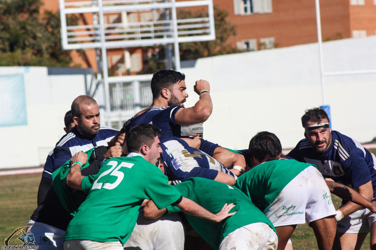 Imagen de uno de los últimos partidos que enfrentaron al Bifesa y al San Jerónimo