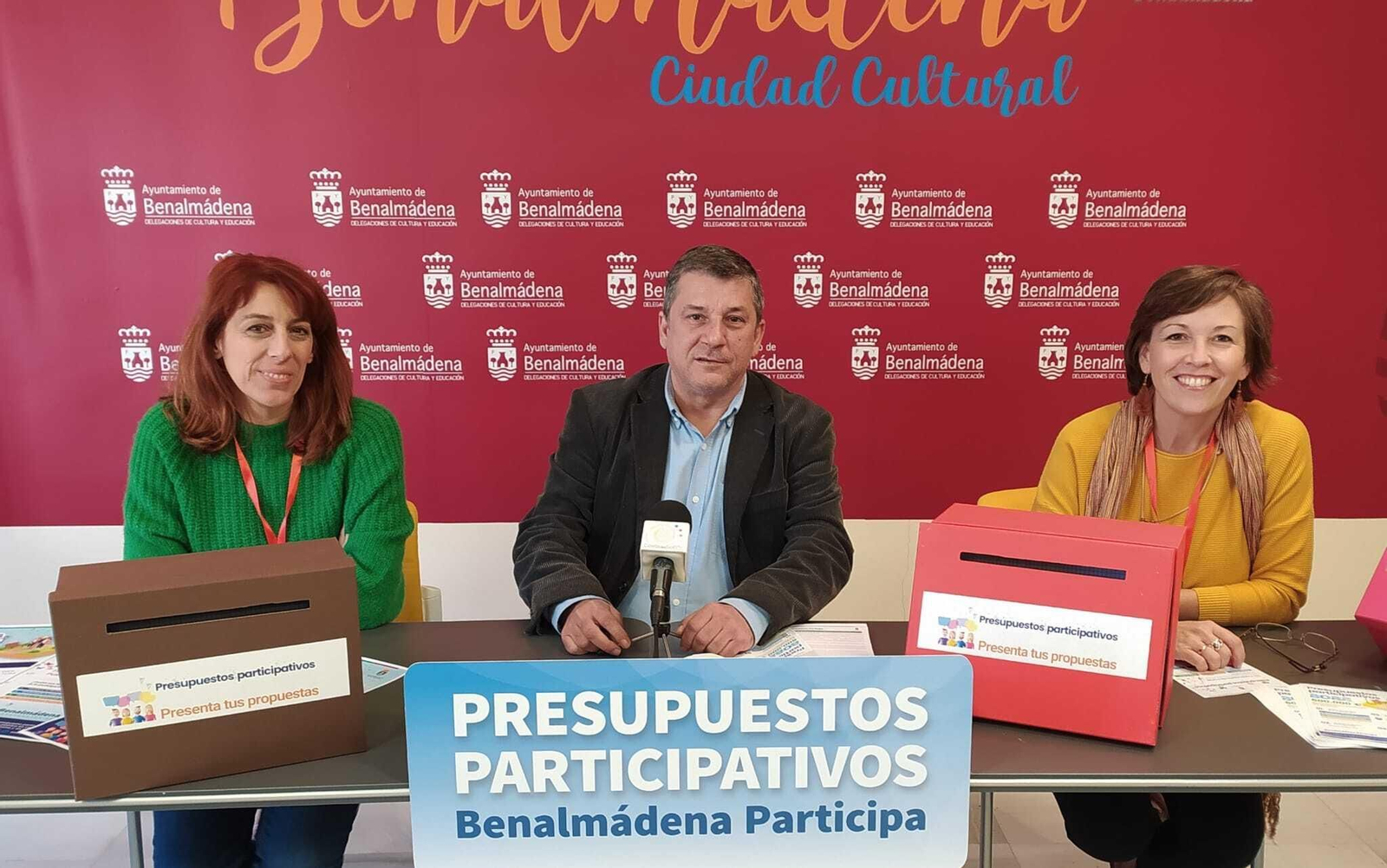 La presentación de los presupuestos participativos de Benalmádena.