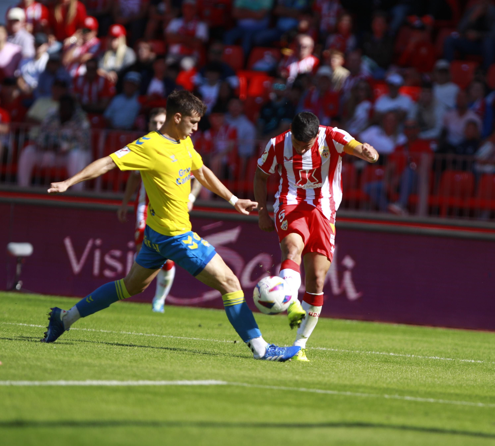 Imágenes del partido U.D. Almería-U.D. Las Palmas