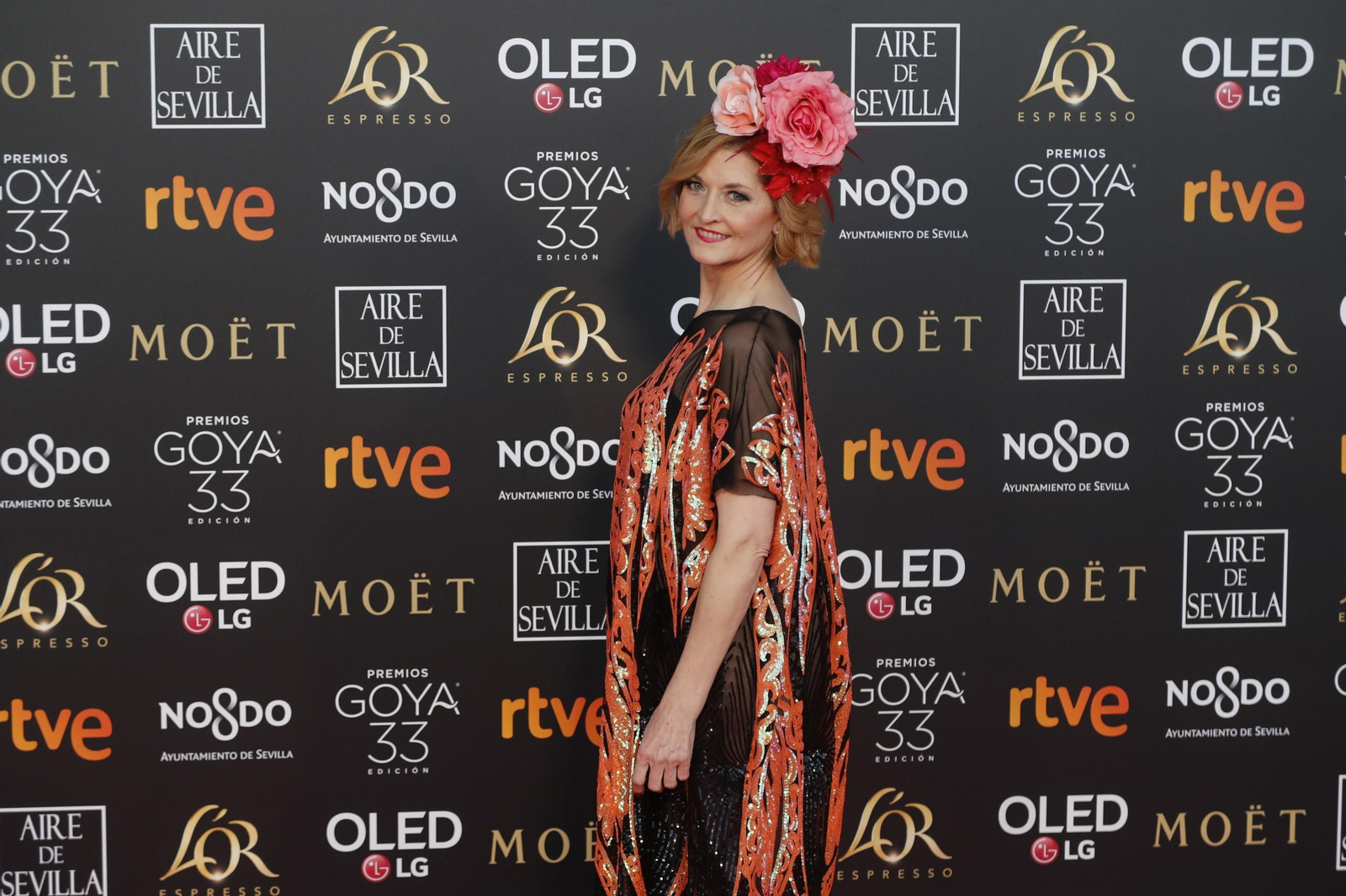 La alfombra roja de los Premios Goya en Sevilla