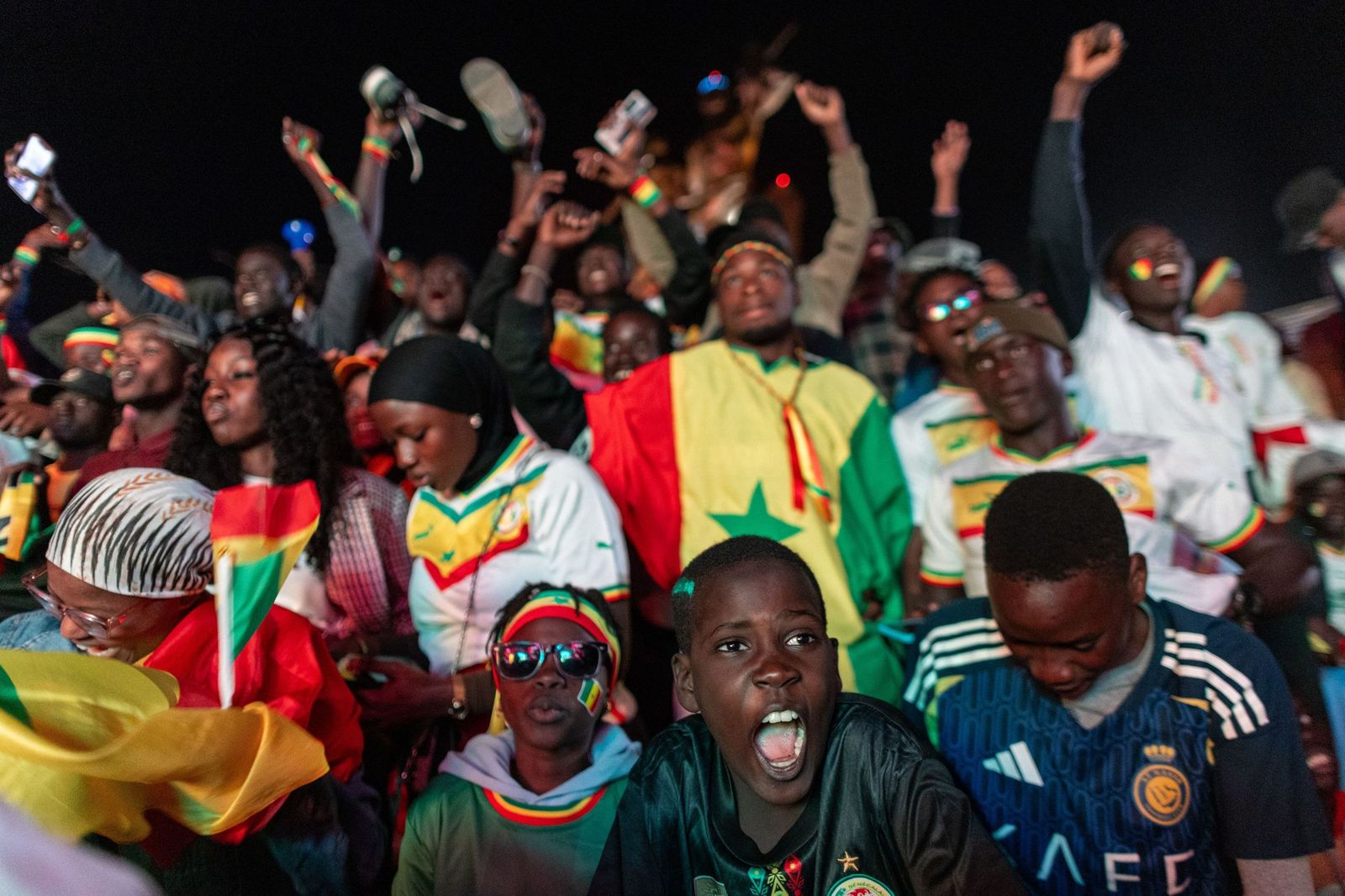 Las fotos de la final entre Marruecos y Senegal