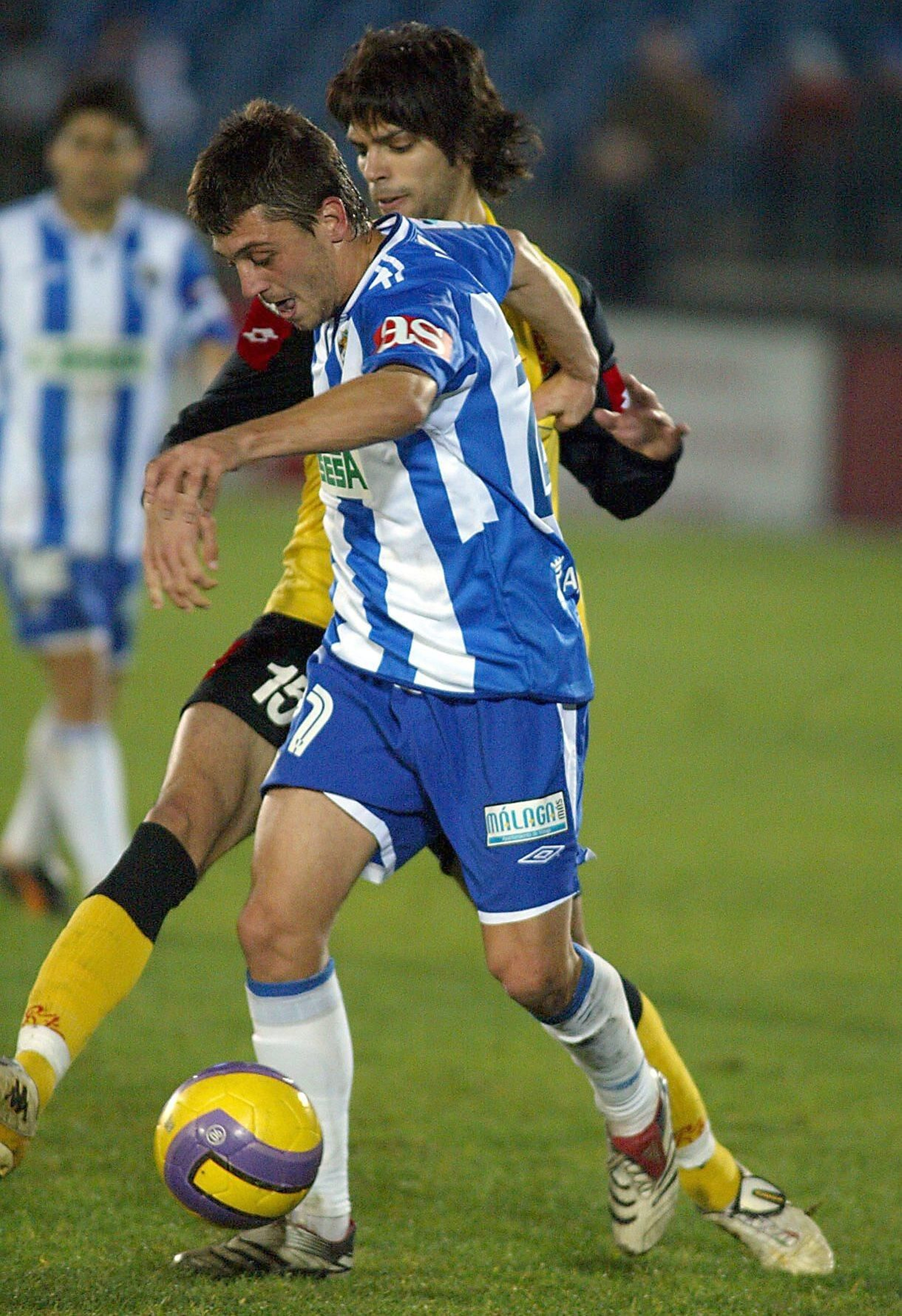 Las fotos de Jonatan Valle con el Málaga CF