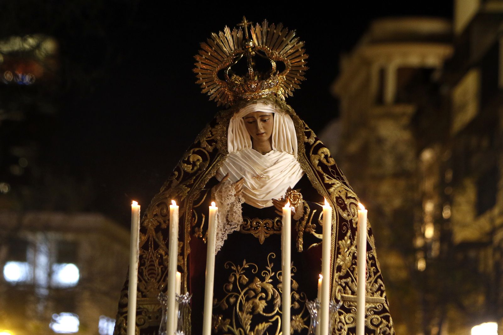 Traslado de las imágenes de Los Panaderos a la Iglesia de la Misericordia