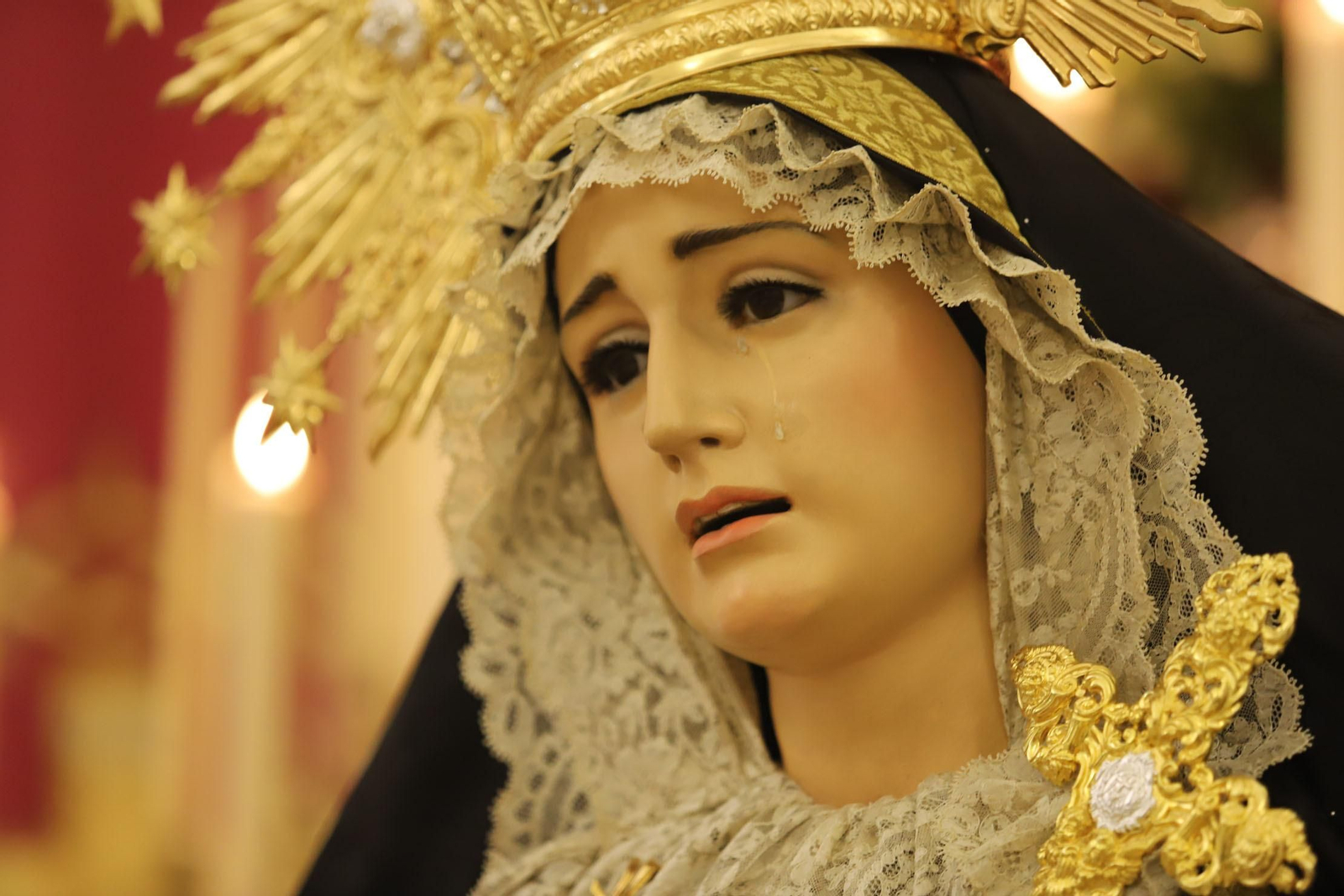Imágenes del besamanos a la Virgen del Patrocinio en las Colonias