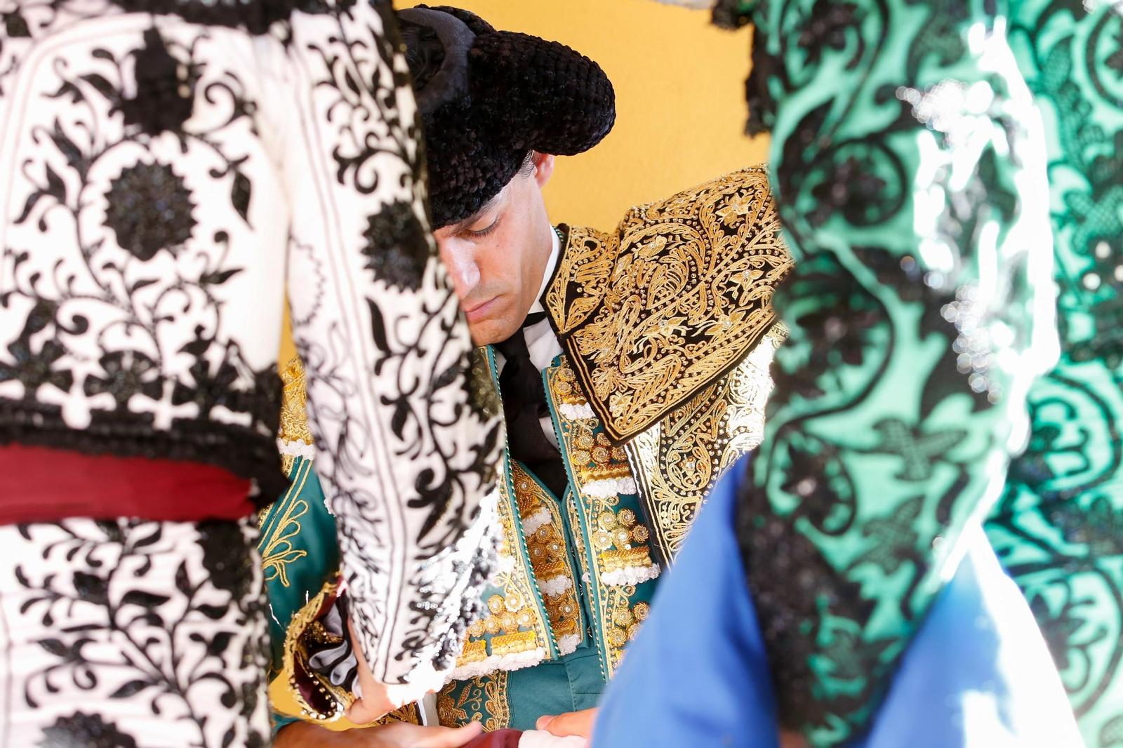 Fotos del mano a mano entre Roca Rey y Pablo Aguado en La Línea