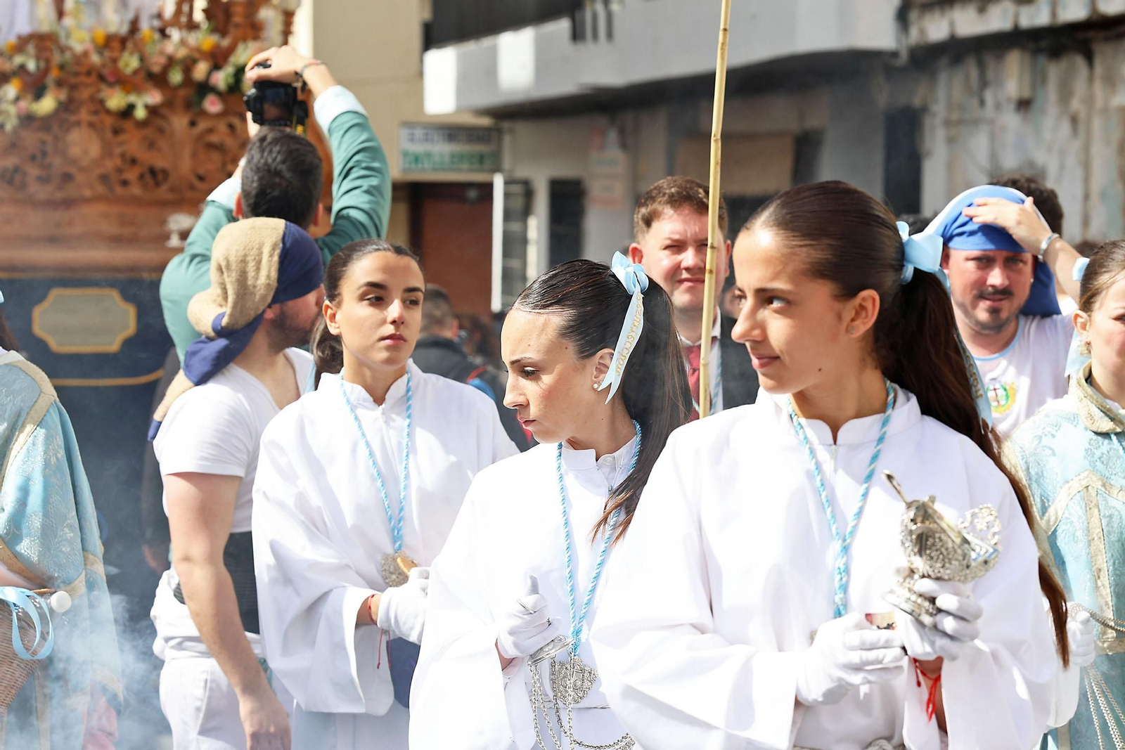Imágenes de El Resucitado por el barrio de La Hispanidad