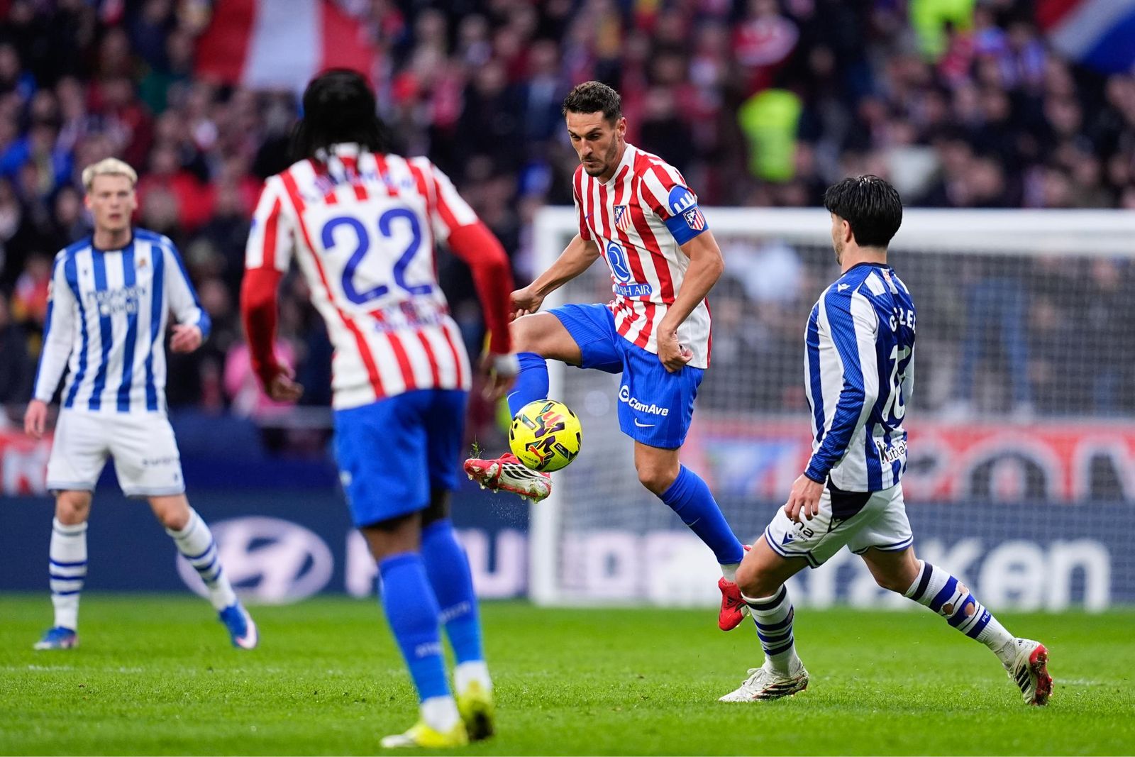 Las fotos del Atlético de Madrid-Real Sociedad