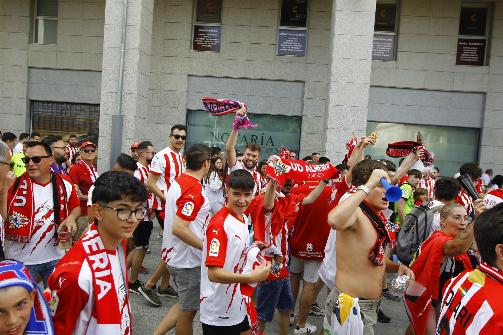 Imágenes del C.D. Leganés-U.D. Almería. Ascenso a la Liga Santander de Fútbol