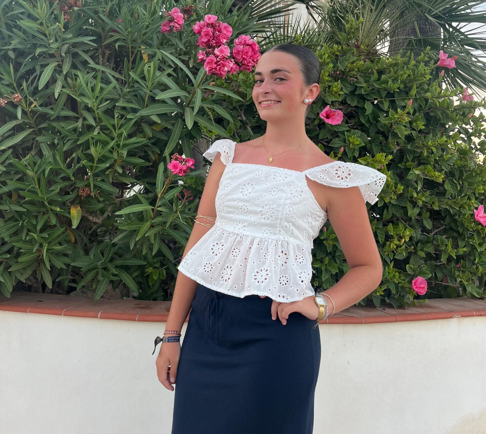 Adriana Gallardo Carmona, alumna del IES Maestro Padilla de Almería, que actualmente cursa 4º de ESO.