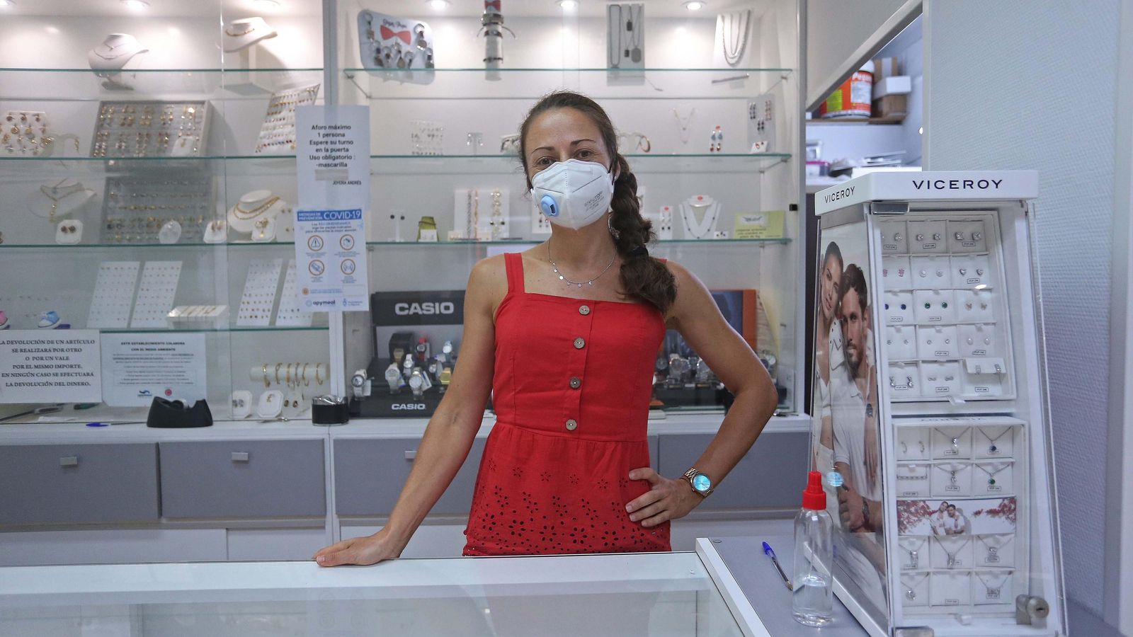 Sonia Pérez, de la joyería Andrés