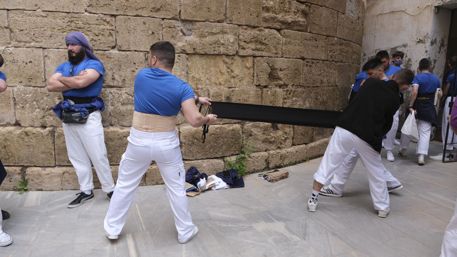 Procesión de Prendimiento en Almería, en imágenes