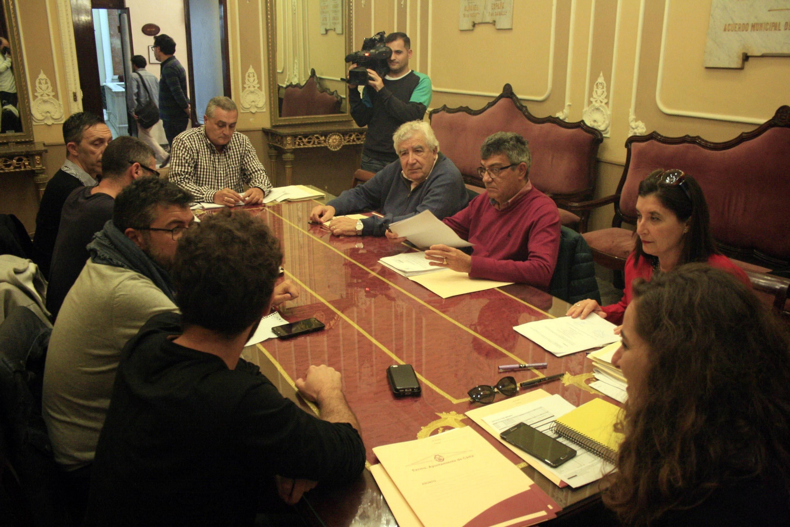 Una imagen de la reunión.