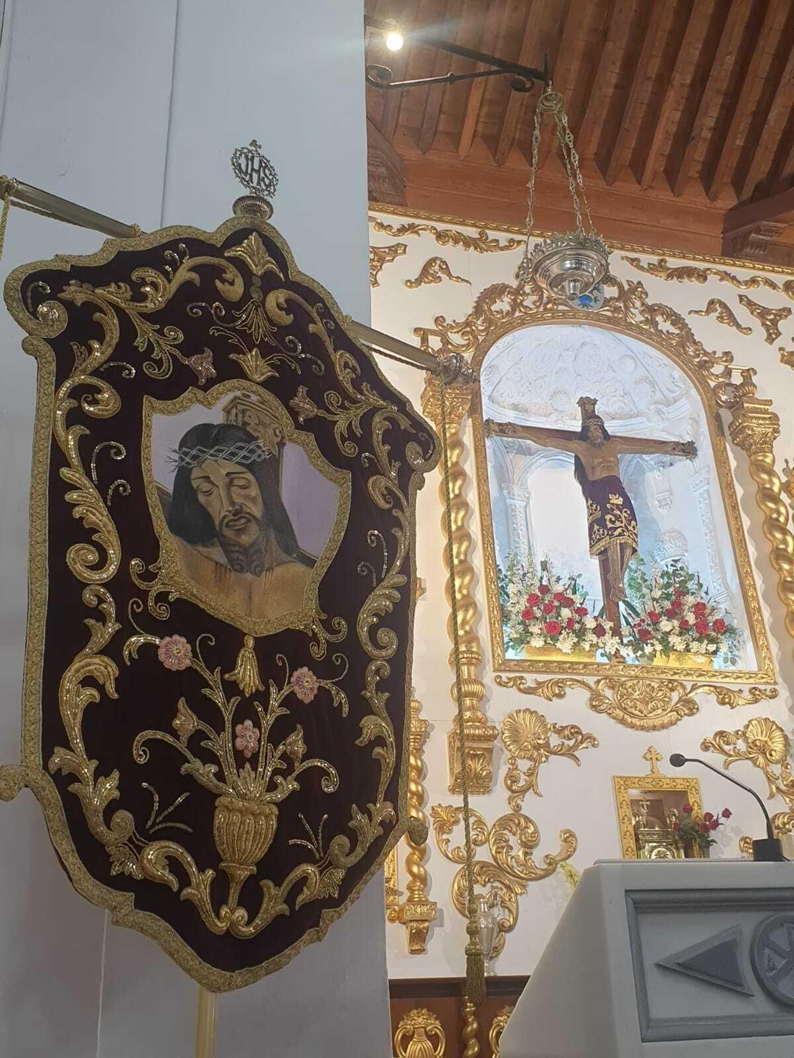 La procesión del Cristo del Bosque de Bacares, en imágenes