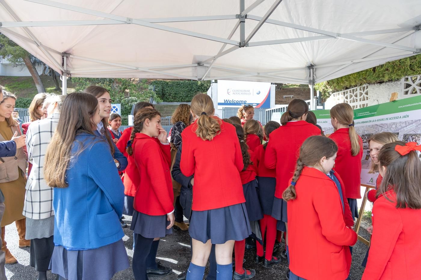 Inauguración del nuevo carril bici de acceso a Jaén por la carretera A-6050