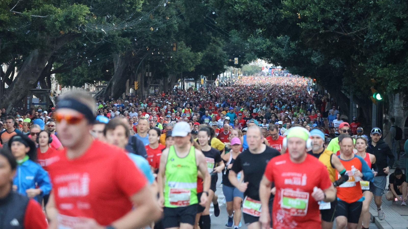 Las mejores fotos de la Maratón de Málaga 2024