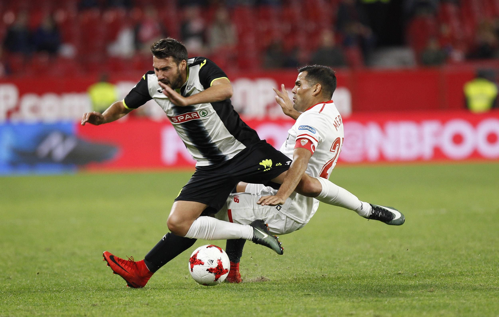 El Sevilla FC-Cartagena, en imágenes