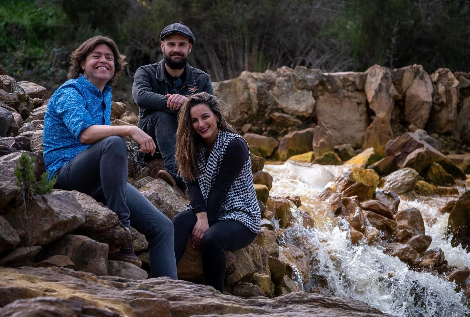 La banda onubense Och8 Vientos. La banda onubense Och8 Vientos.
