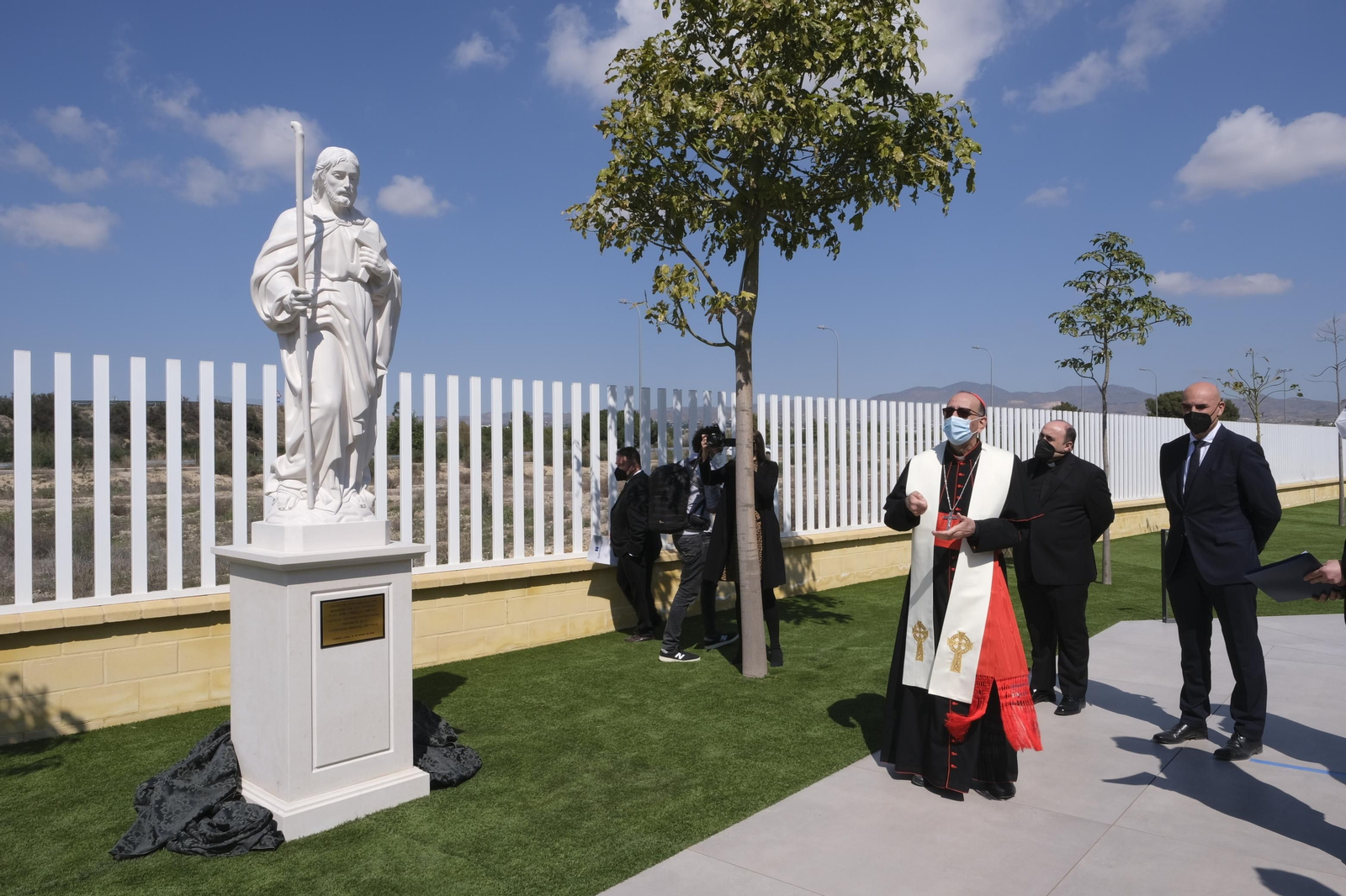 Bendición de las instalaciones de Hydrodiseño, en Huércal Overa (Almería)