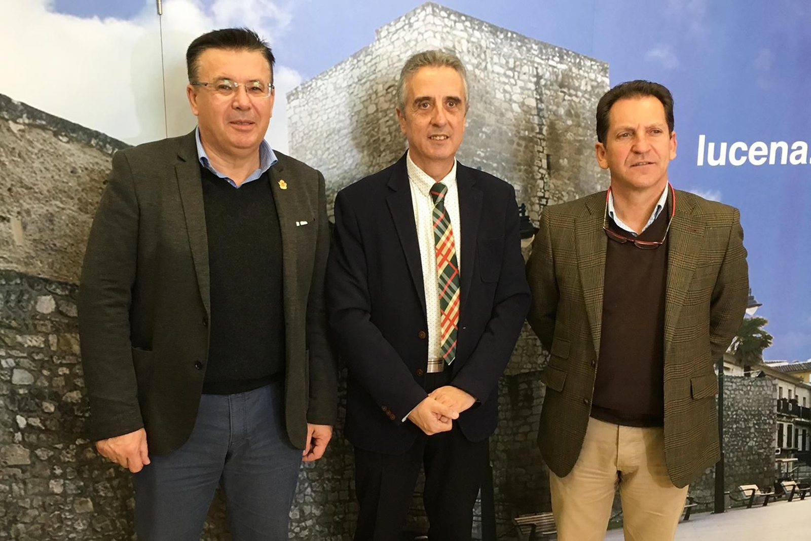 Lope Ruiz, Juan Pérez y Francisco Casas.