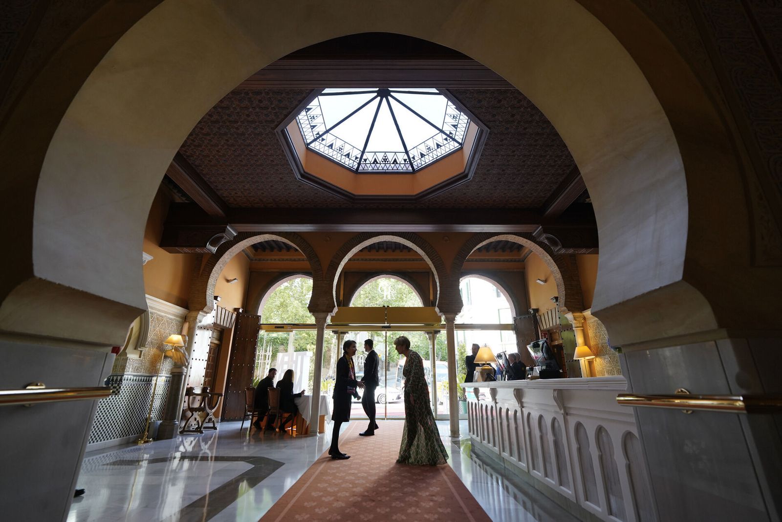 Fotos: El Hotel Alhambra Palace de Granada celebra la renovación de su logotipo