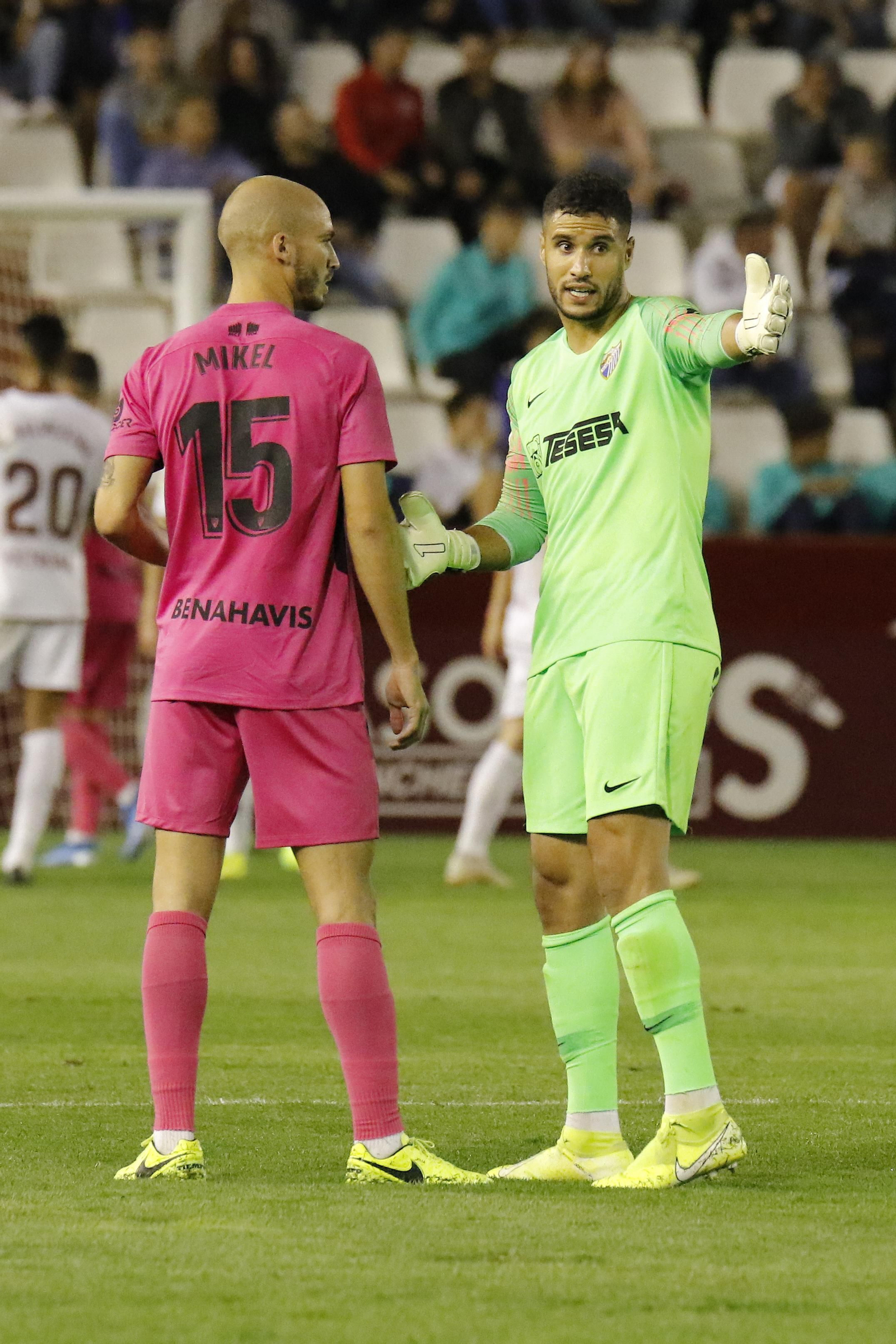 El Albacete-Málaga CF, en fotos