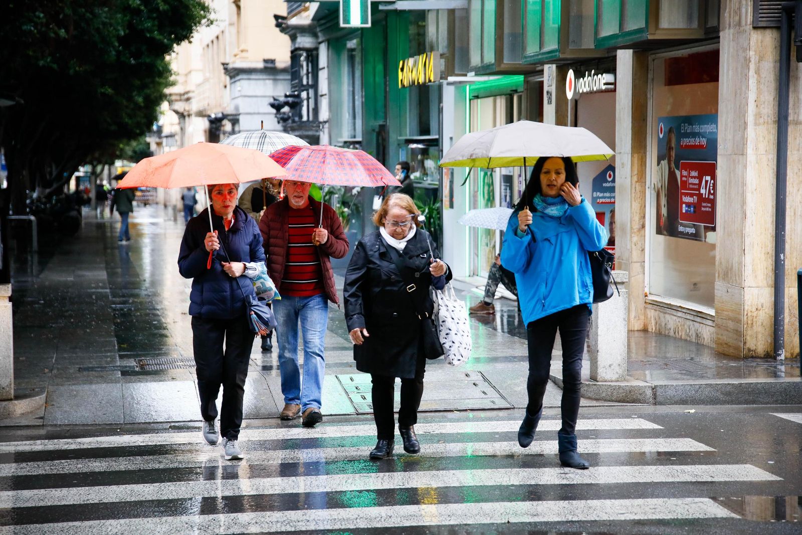 Las mejores imágenes de la lluvia en Almería