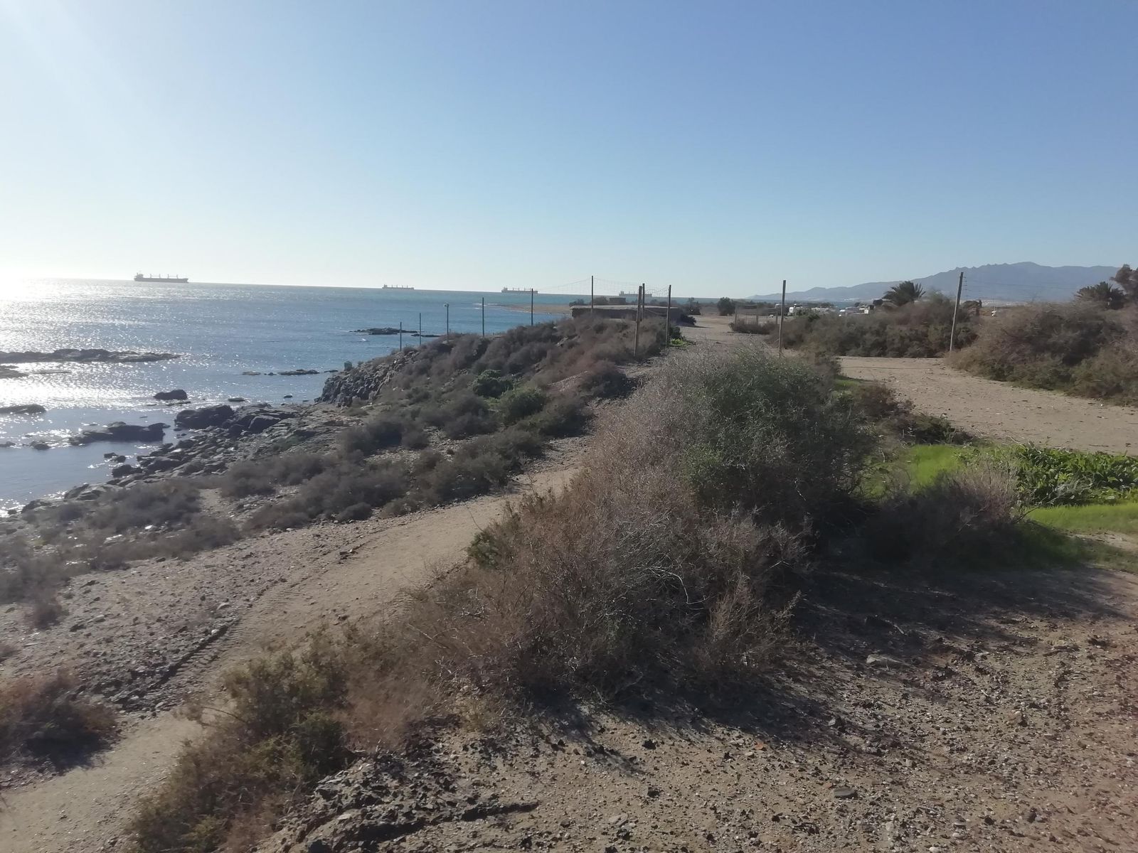 Desembocadura del río Almanzora.