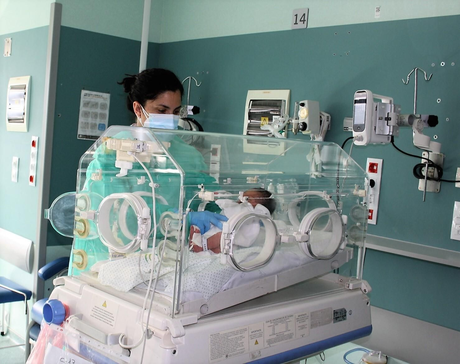 Unidad de Neonatos del Hospital Clínico San Cecilio de Granada.