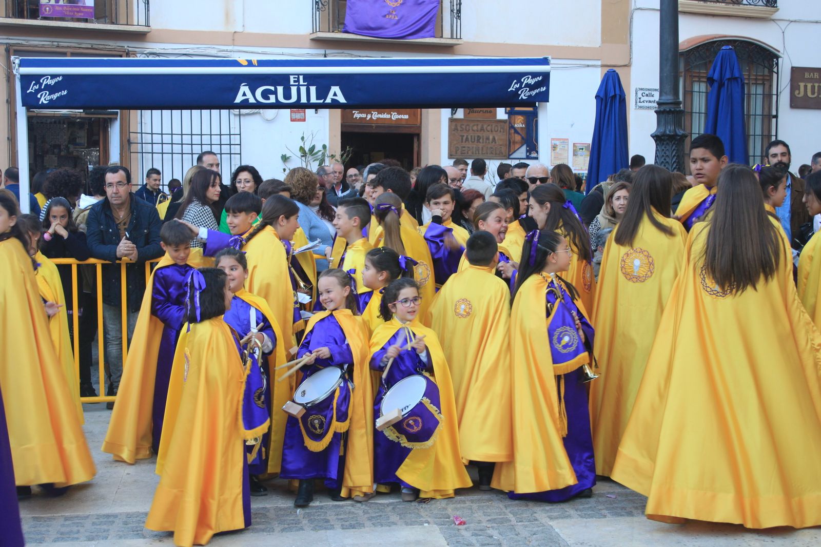 La procesión del Viernes Santo en Vélez-Rubio, en imágenes